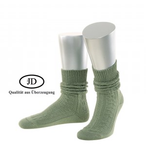 Trachtensocken-oliv